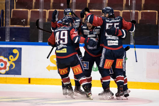 Linköpings Jesper Pettersson jubel