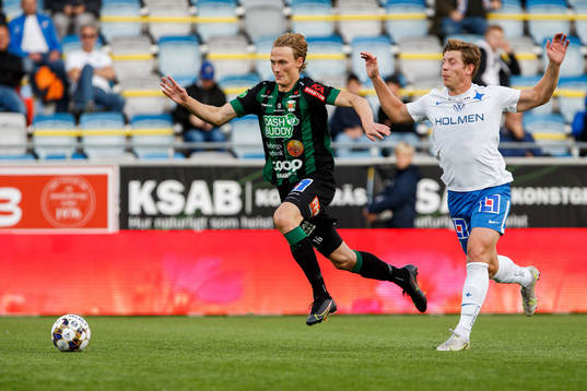 Varbergs Alexander Johansson  och IFK Norrköpings