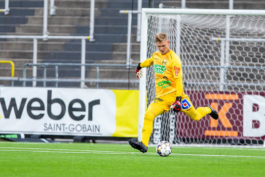 Varbergs målvakt Philip Mårtensson