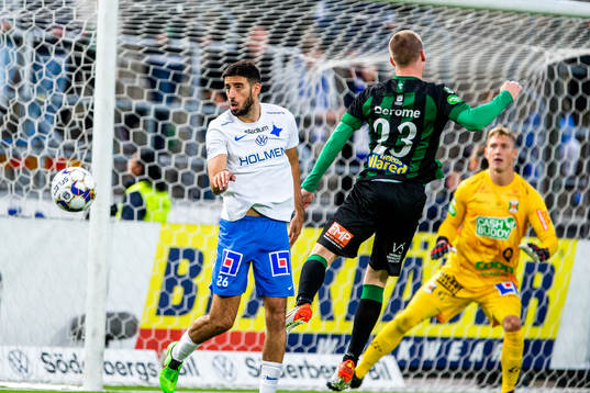 IFK Norrköpings Kristoffer Khazeni och Varbergs Anton