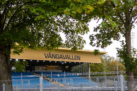 Vy över Vångavallen