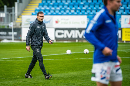 Trelleborgs tränare Kristian Haynes