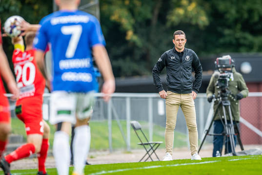 Trelleborgs tränare Kristian Haynes