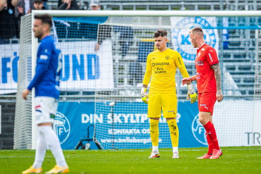 Värnamos målvakt Filip Eriksson