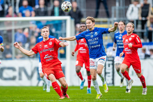 Värnamos Oscar Johansson och Trelleborgs Johan Blomberg
