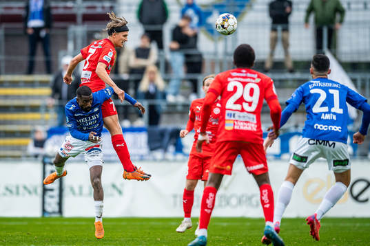 Trelleborgs Mohammed Khalid Saeid och Värnamos Charlie