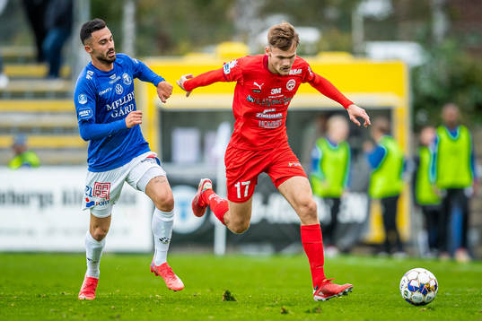 Trelleborgs Simon Amin och Värnamos Oscar Uddenäs