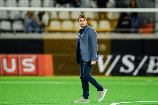Hammarbys tränare Milos Milojevic deppar