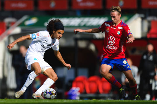 Helsingborgs Adam Kaied och Östers Isak Magnusson
