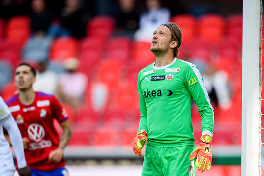 Helsingborgs målvakt Anders Lindegaard