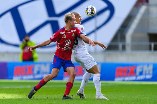 Östers Isak Magnusson och Helsingborgs Anthony van