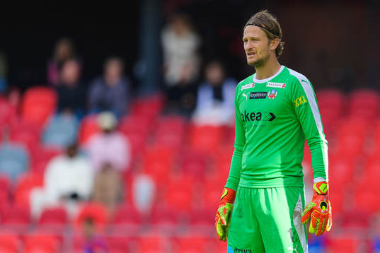Helsingborgs målvakt Anders Lindegaard