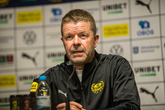 Mjällbys tränare Anders Torstensson