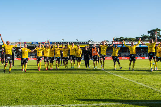 Mjällby jublar