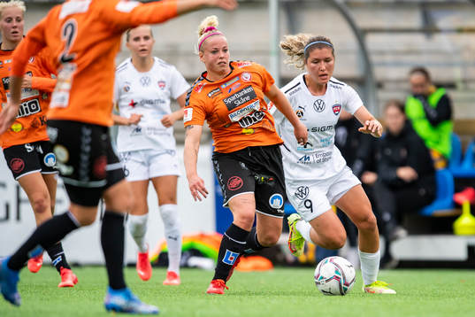 Kristianstads Therese Sessy Åsland och Rosengårds Loreta