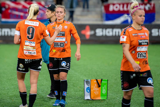 Kristianstads Sif Atladóttir deppar