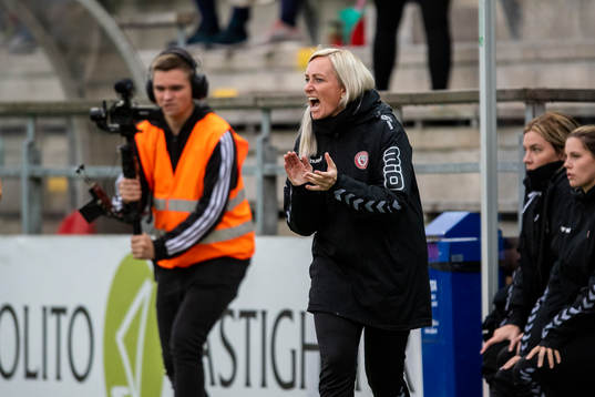 Kristianstads tränare Elisabet Gunnarsdóttir