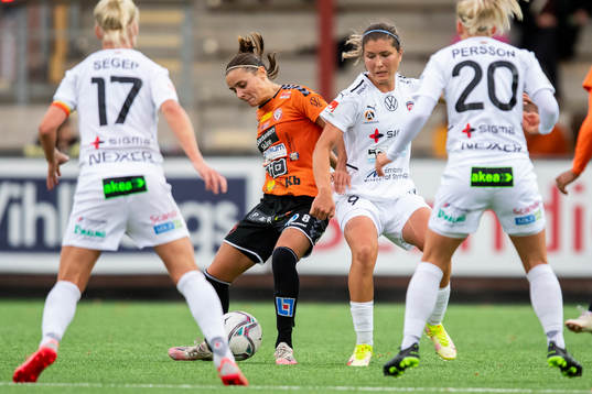 Kristianstads Alice Nilsson och Rosengårds Loreta Kullashi