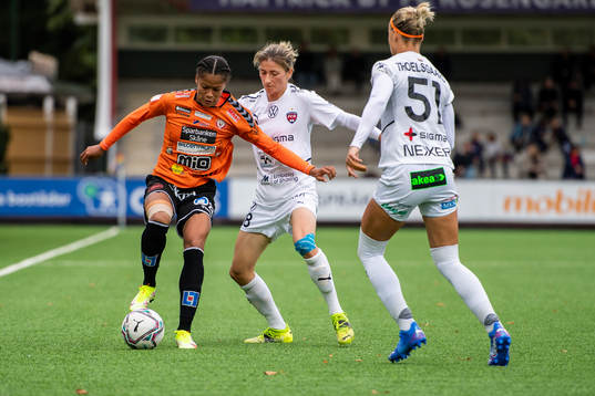 Kristianstads Sveindís Jane Jónsdóttir ich Rosengårds