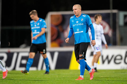 Halmstads Simon Lundevall deppar