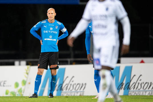 Halmstads Andreas Johansson deppar