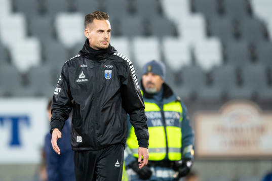 Sirius tränare Daniel Bäckström