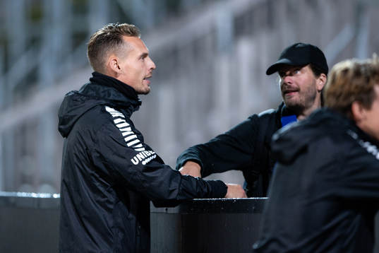 Sirius tränare Daniel Bäckström