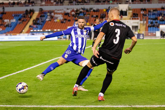 IFK Göteborgs Marcus Berg och Kalmars Sebastian Ring