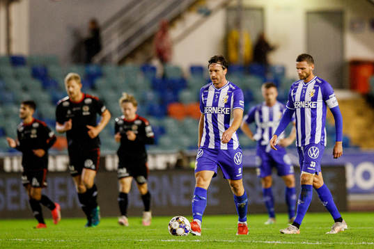 IFK Göteborgs Gustav Svensson och Marcus Berg deppar