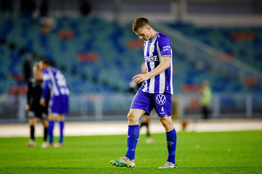 IFK Göteborgs Calle Johansson deppar