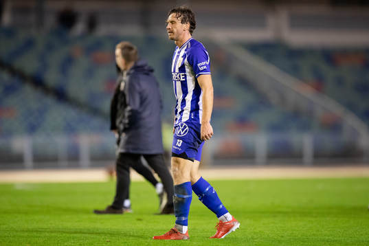 IFK Göteborgs Gustav Svensson deppar