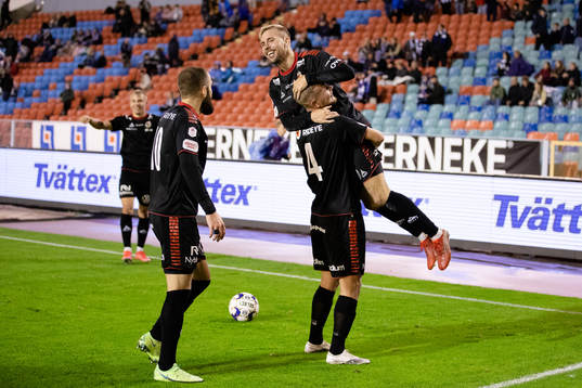 Kalmars Filip Sachpekidis, Erik Israelsson och Jonathan