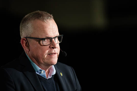 Head coach Janne Andersson of the Swedish national football