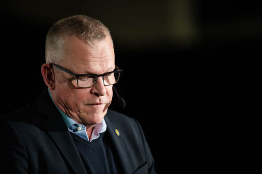Head coach Janne Andersson of the Swedish national football