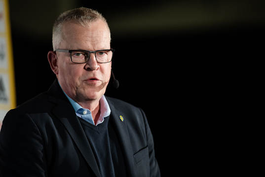 Head coach Janne Andersson of the Swedish national football