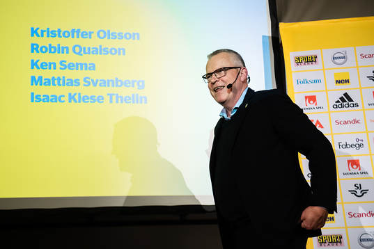 Head coach Janne Andersson of the Swedish national football