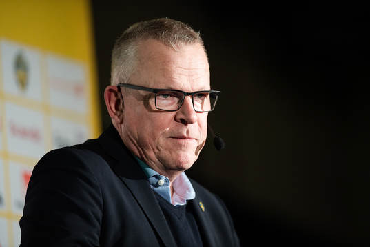 Head coach Janne Andersson of the Swedish national football