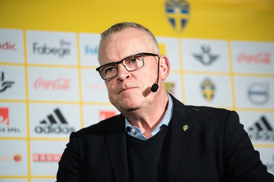 Head coach Janne Andersson of the Swedish national football