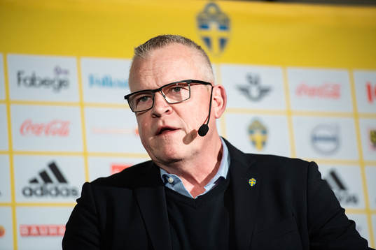Head coach Janne Andersson of the Swedish national football