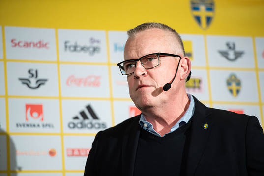 Head coach Janne Andersson of the Swedish national football