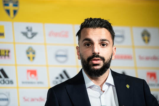 Poya Asbaghi, head coach U21, of the Swedish national