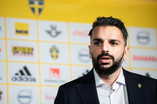 Poya Asbaghi, head coach U21, of the Swedish national
