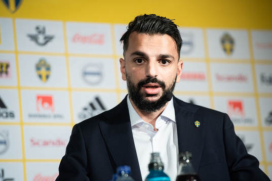 Poya Asbaghi, head coach U21, of the Swedish national