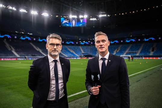 Niclas Carlnén, CEO and Mattias Larsson of Malmö FF