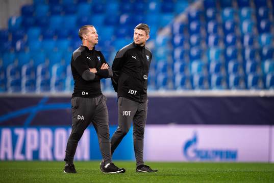 Daniel Andersson, head of sports and Jon Dahl Tomasson,