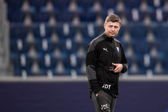 Jon Dahl Tomasson, head coach of Malmö FF