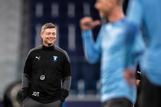 Jon Dahl Tomasson, head coach of Malmö FF