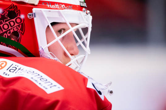 Modos målvakt Isak Wallin