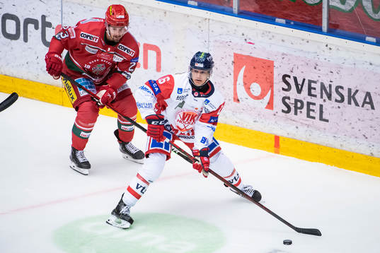 Modos Daniel Sylwander och Västerviks Hugo Gabrielson