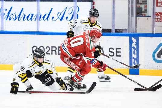 AIKs Victor Aronsson och Moras Isak Grarfve
